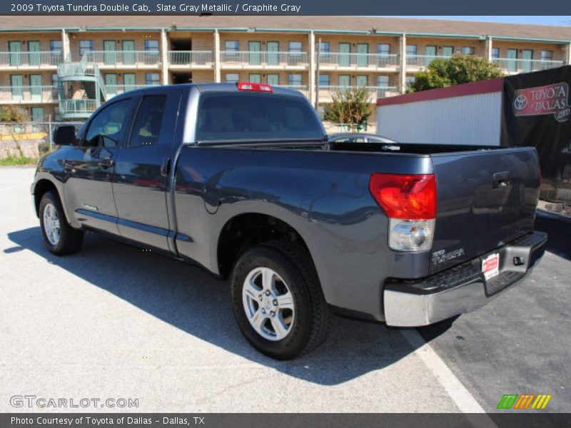 Slate Gray Metallic / Graphite Gray 2009 Toyota Tundra Double Cab