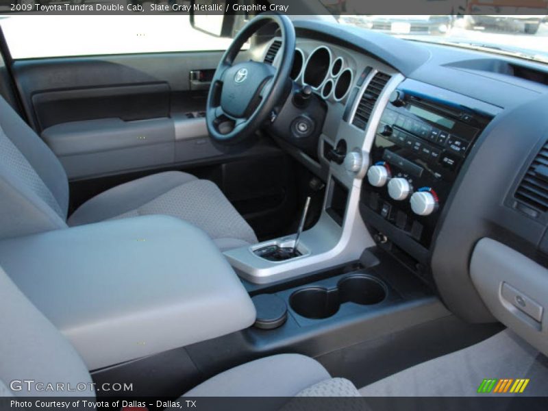 Slate Gray Metallic / Graphite Gray 2009 Toyota Tundra Double Cab