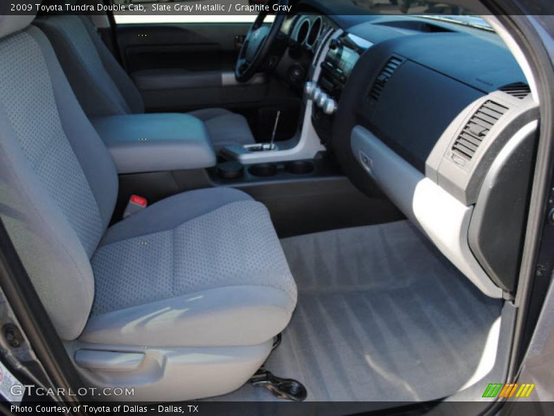 Slate Gray Metallic / Graphite Gray 2009 Toyota Tundra Double Cab