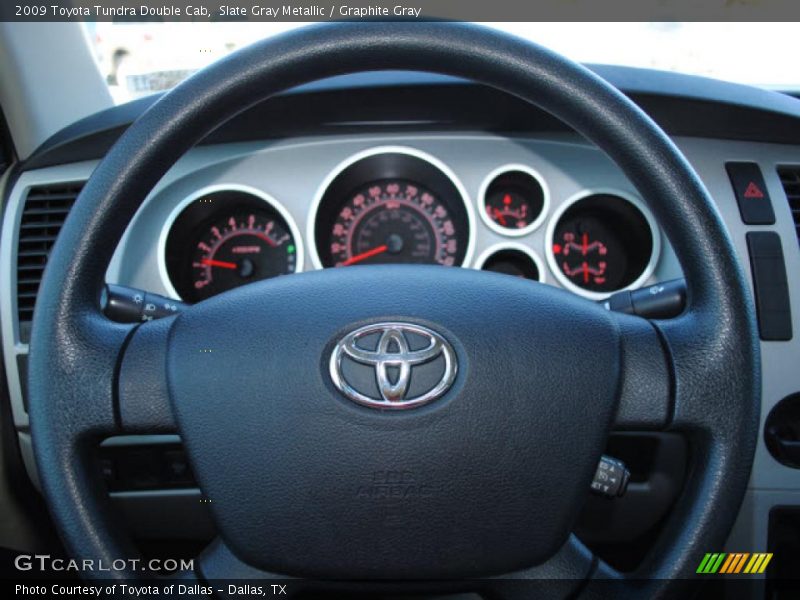 Slate Gray Metallic / Graphite Gray 2009 Toyota Tundra Double Cab