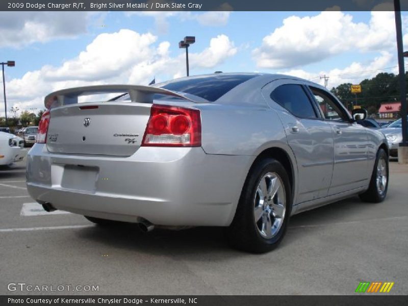 Bright Silver Metallic / Dark Slate Gray 2009 Dodge Charger R/T