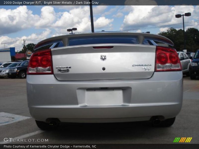 Bright Silver Metallic / Dark Slate Gray 2009 Dodge Charger R/T
