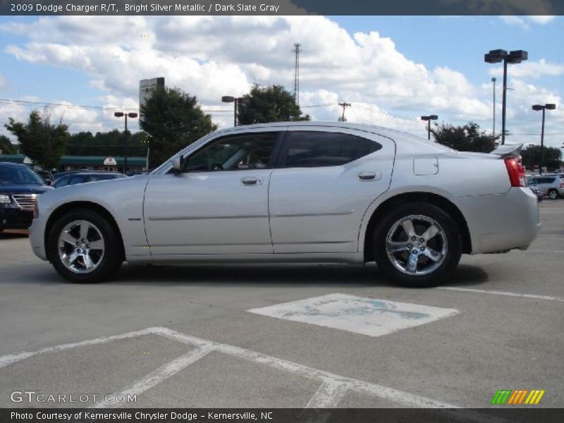 Bright Silver Metallic / Dark Slate Gray 2009 Dodge Charger R/T