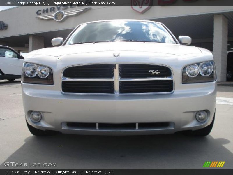 Bright Silver Metallic / Dark Slate Gray 2009 Dodge Charger R/T