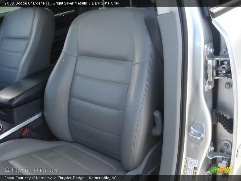 Bright Silver Metallic / Dark Slate Gray 2009 Dodge Charger R/T
