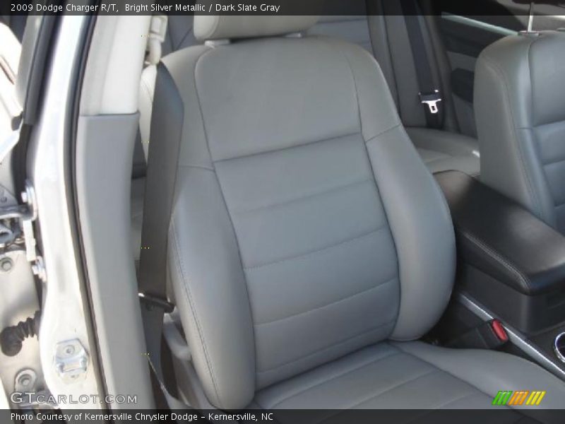 Bright Silver Metallic / Dark Slate Gray 2009 Dodge Charger R/T