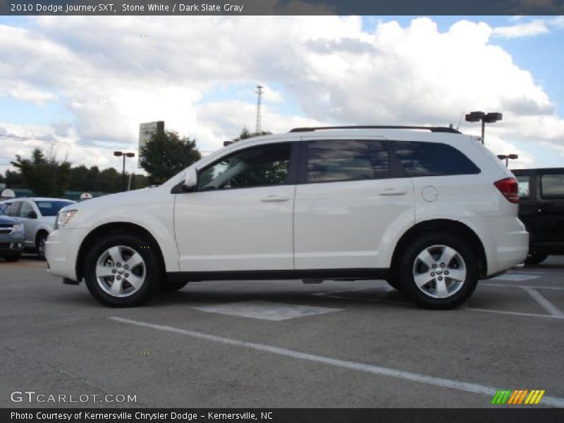 Stone White / Dark Slate Gray 2010 Dodge Journey SXT
