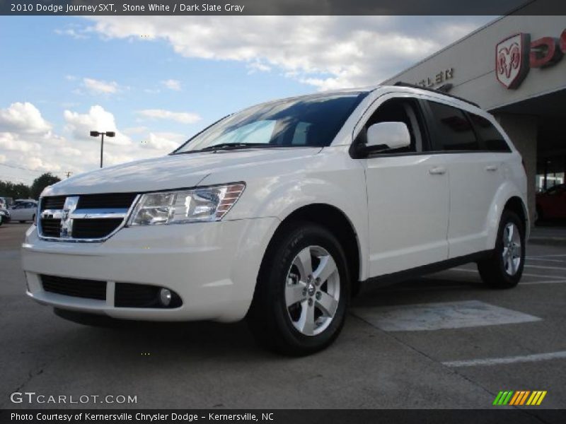 Stone White / Dark Slate Gray 2010 Dodge Journey SXT