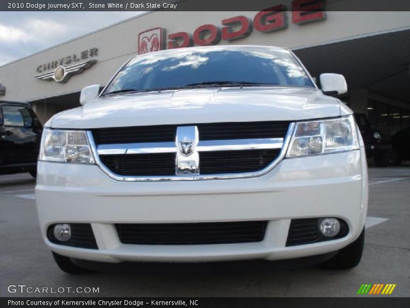 Stone White / Dark Slate Gray 2010 Dodge Journey SXT
