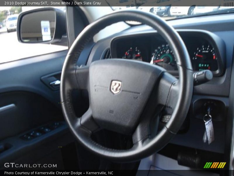 Stone White / Dark Slate Gray 2010 Dodge Journey SXT