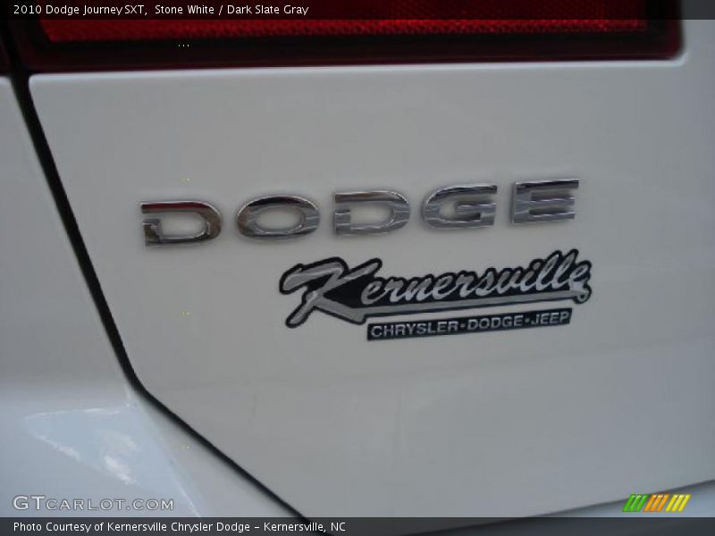 Stone White / Dark Slate Gray 2010 Dodge Journey SXT
