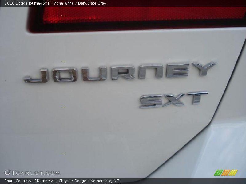 Stone White / Dark Slate Gray 2010 Dodge Journey SXT