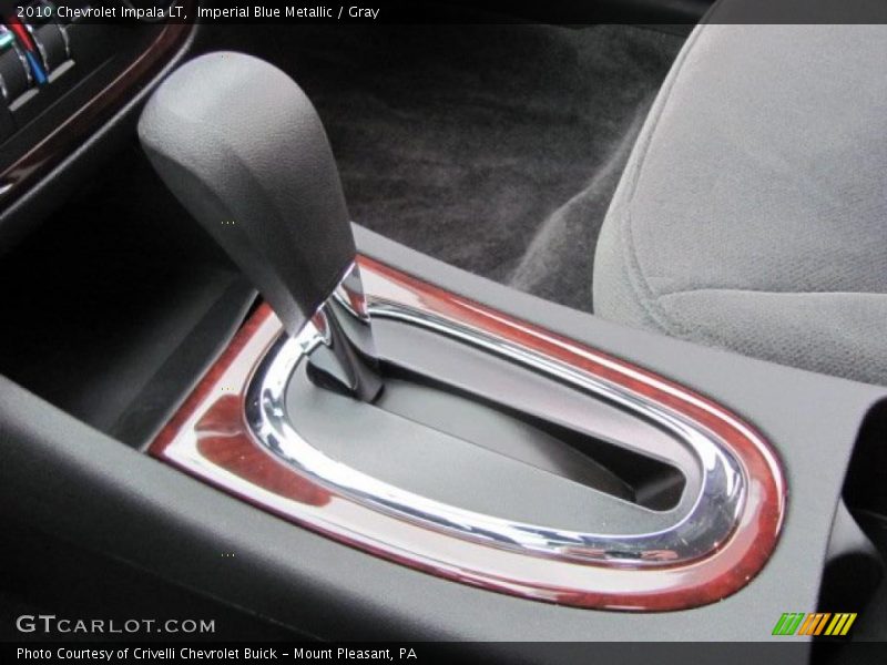 Imperial Blue Metallic / Gray 2010 Chevrolet Impala LT