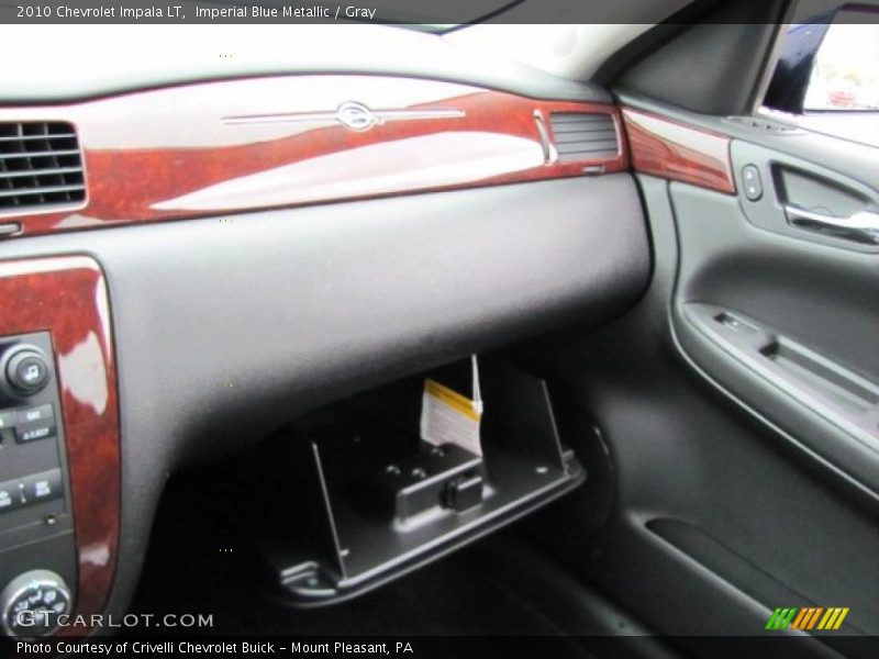 Imperial Blue Metallic / Gray 2010 Chevrolet Impala LT