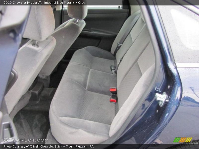 Imperial Blue Metallic / Gray 2010 Chevrolet Impala LT