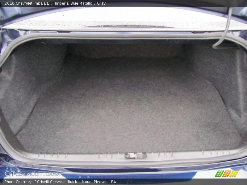 Imperial Blue Metallic / Gray 2010 Chevrolet Impala LT