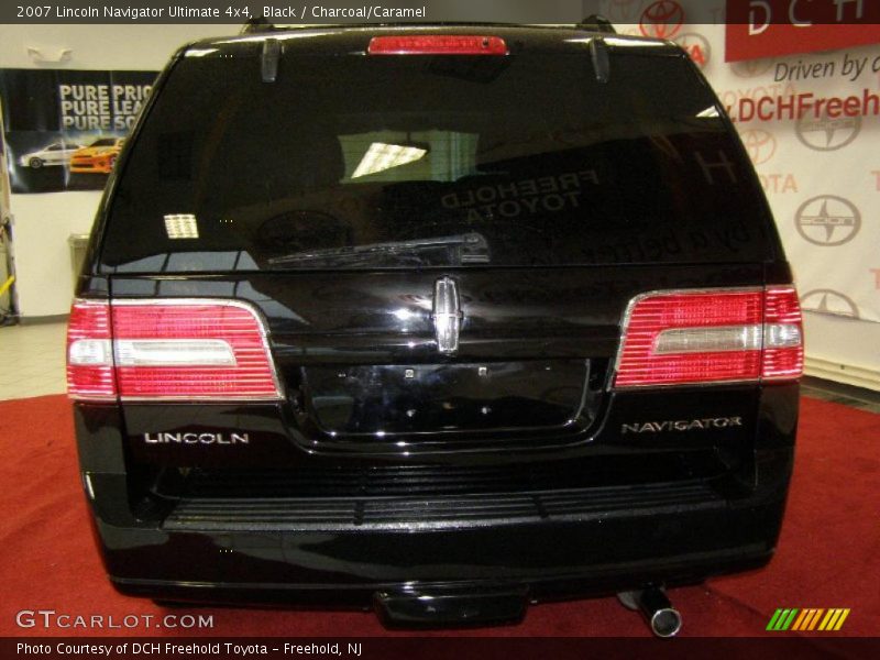 Black / Charcoal/Caramel 2007 Lincoln Navigator Ultimate 4x4