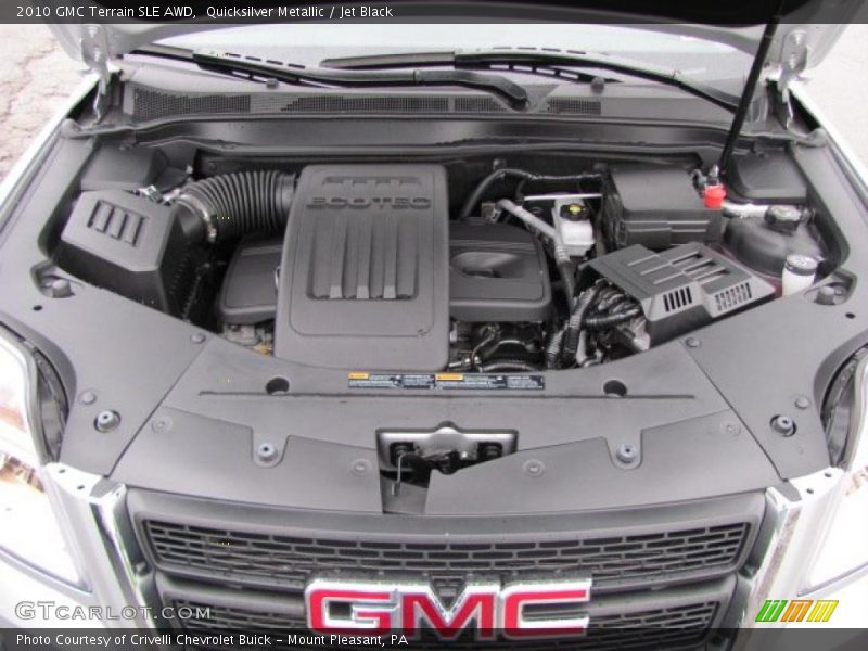  2010 Terrain SLE AWD Engine - 2.4 Liter SIDI DOHC 16-Valve VVT 4 Cylinder