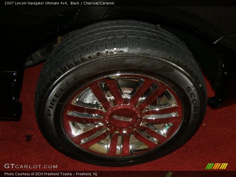 Black / Charcoal/Caramel 2007 Lincoln Navigator Ultimate 4x4