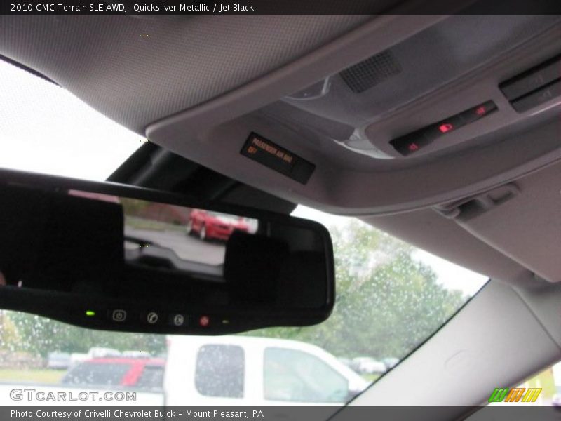 Quicksilver Metallic / Jet Black 2010 GMC Terrain SLE AWD