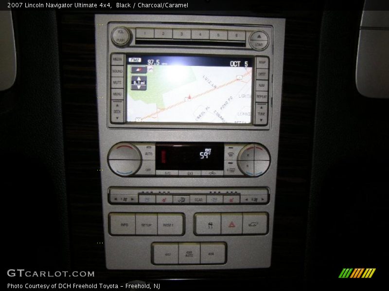 Black / Charcoal/Caramel 2007 Lincoln Navigator Ultimate 4x4