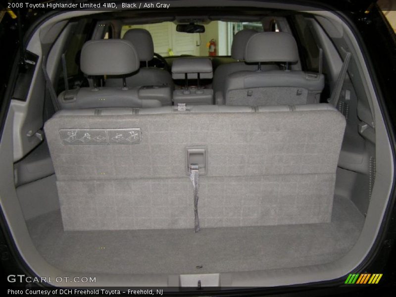 Black / Ash Gray 2008 Toyota Highlander Limited 4WD