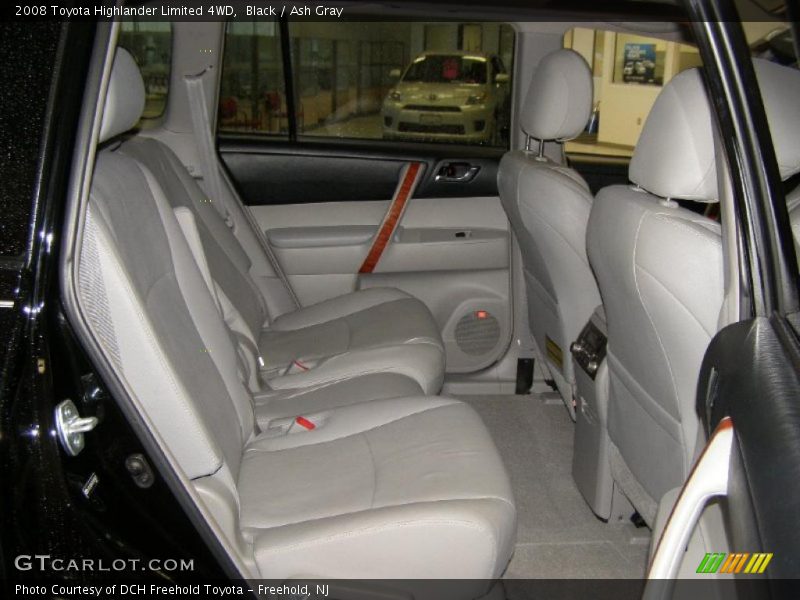 Black / Ash Gray 2008 Toyota Highlander Limited 4WD