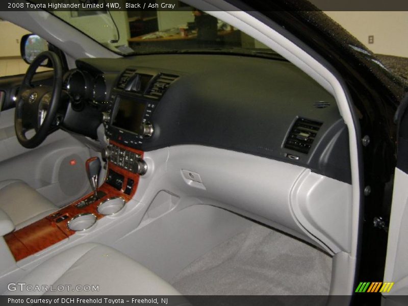 Black / Ash Gray 2008 Toyota Highlander Limited 4WD