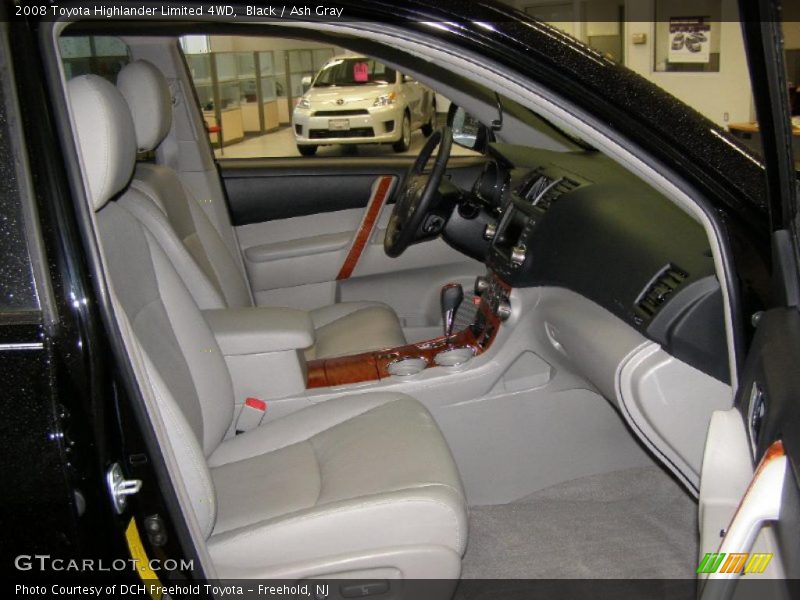 Black / Ash Gray 2008 Toyota Highlander Limited 4WD