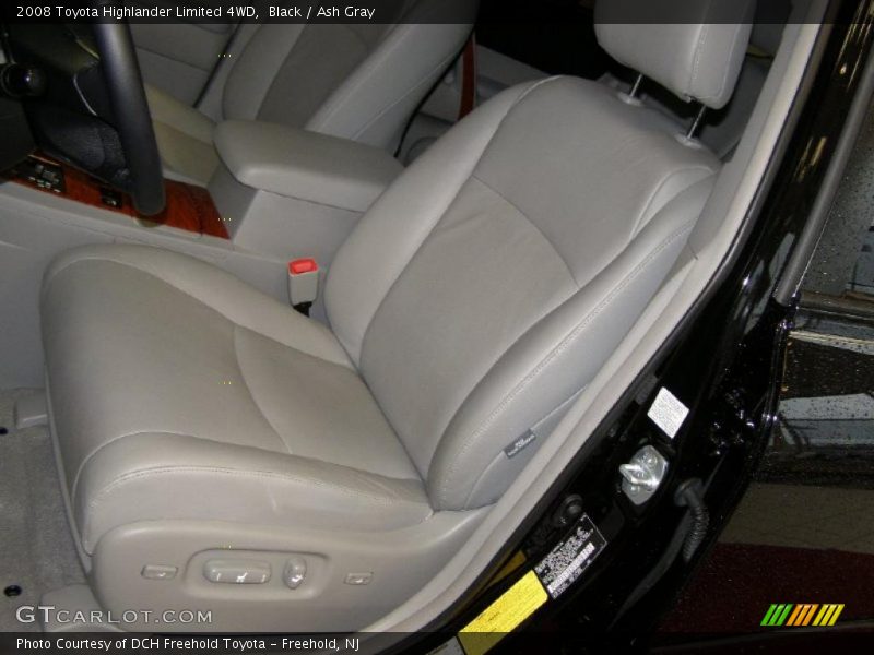 Black / Ash Gray 2008 Toyota Highlander Limited 4WD