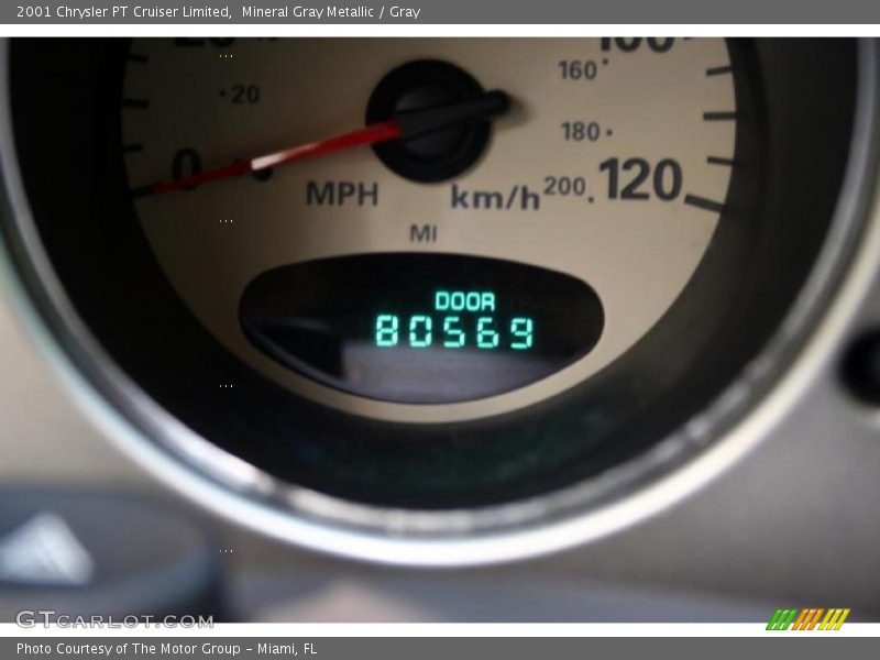 Mineral Gray Metallic / Gray 2001 Chrysler PT Cruiser Limited