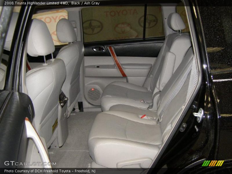 Black / Ash Gray 2008 Toyota Highlander Limited 4WD