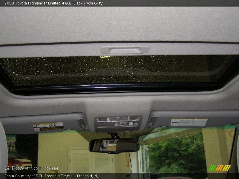 Black / Ash Gray 2008 Toyota Highlander Limited 4WD