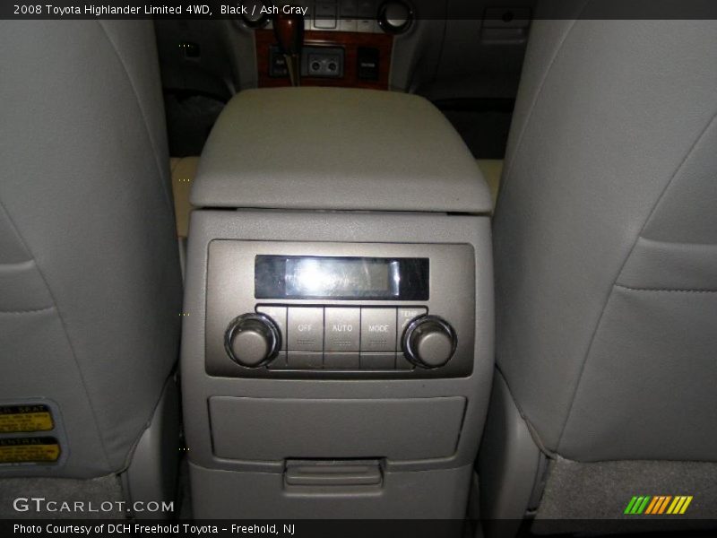 Black / Ash Gray 2008 Toyota Highlander Limited 4WD