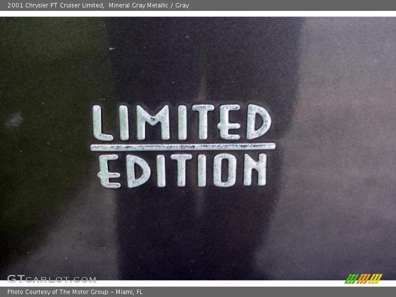 Mineral Gray Metallic / Gray 2001 Chrysler PT Cruiser Limited