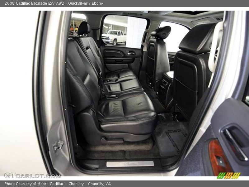 Quicksilver / Ebony 2008 Cadillac Escalade ESV AWD