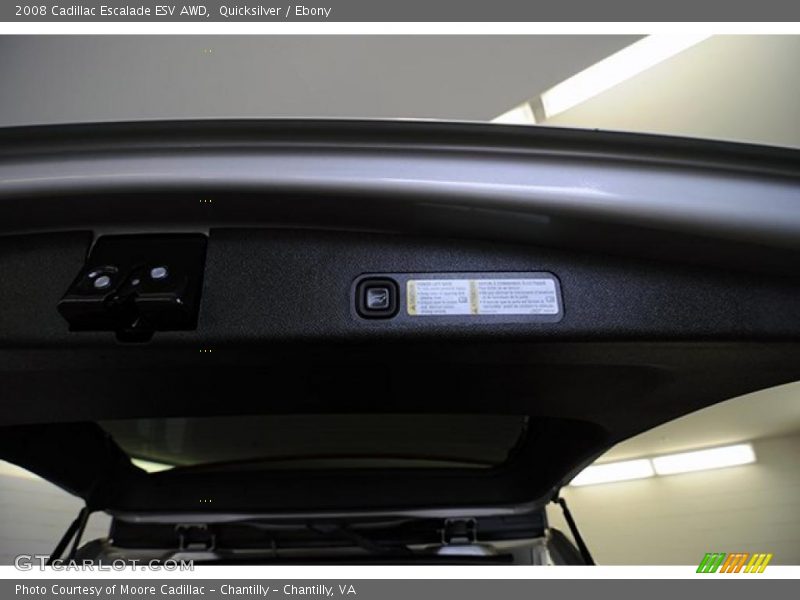 Quicksilver / Ebony 2008 Cadillac Escalade ESV AWD