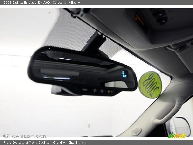 Quicksilver / Ebony 2008 Cadillac Escalade ESV AWD