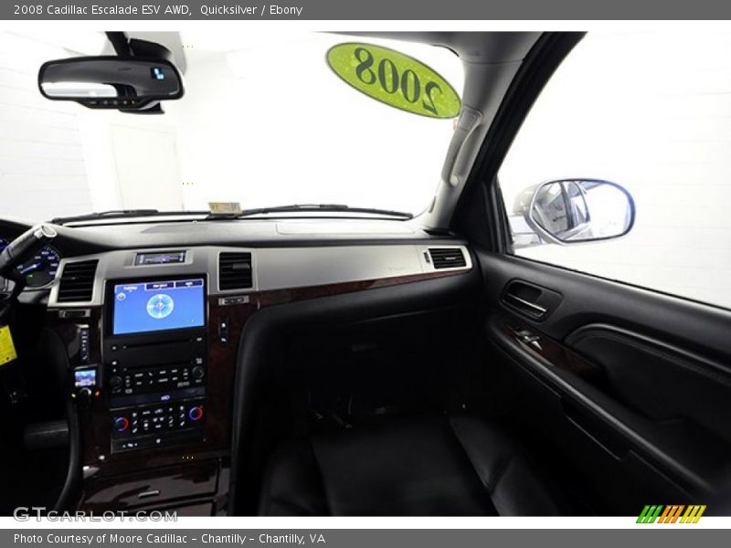 Quicksilver / Ebony 2008 Cadillac Escalade ESV AWD