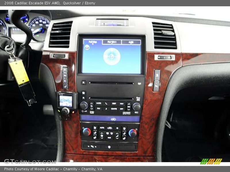 Quicksilver / Ebony 2008 Cadillac Escalade ESV AWD
