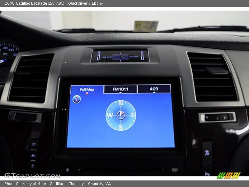 Quicksilver / Ebony 2008 Cadillac Escalade ESV AWD