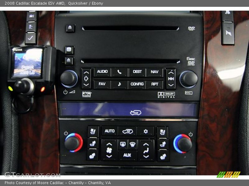 Quicksilver / Ebony 2008 Cadillac Escalade ESV AWD