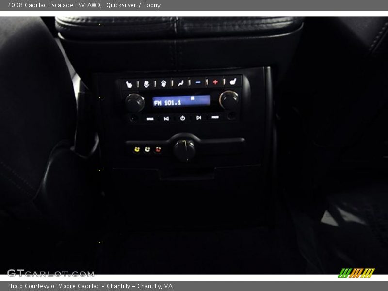 Quicksilver / Ebony 2008 Cadillac Escalade ESV AWD