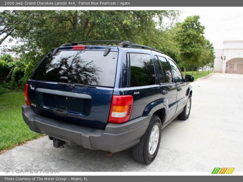 Patriot Blue Pearlcoat / Agate 2000 Jeep Grand Cherokee Laredo 4x4
