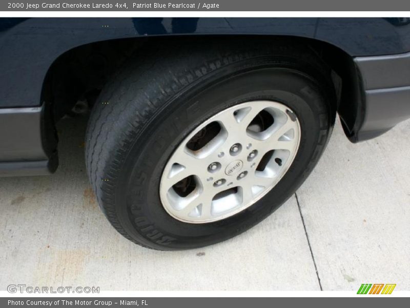 Patriot Blue Pearlcoat / Agate 2000 Jeep Grand Cherokee Laredo 4x4