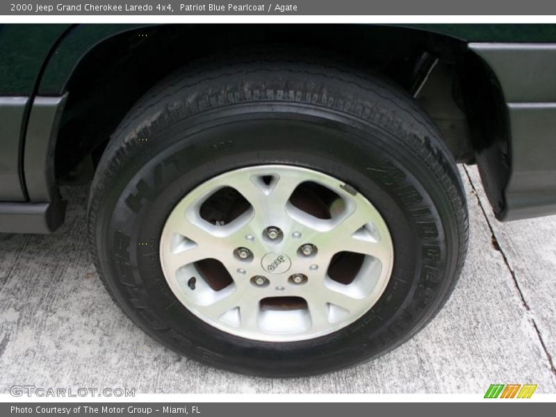 Patriot Blue Pearlcoat / Agate 2000 Jeep Grand Cherokee Laredo 4x4