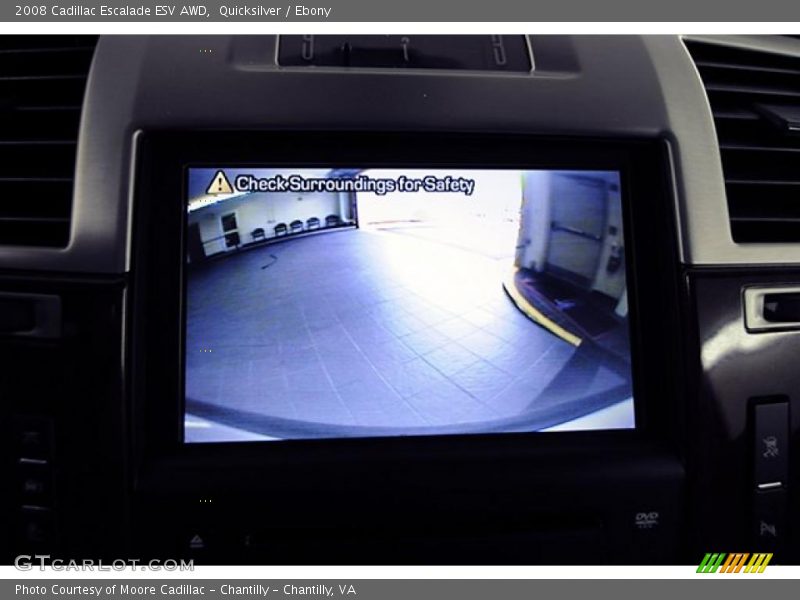 Quicksilver / Ebony 2008 Cadillac Escalade ESV AWD