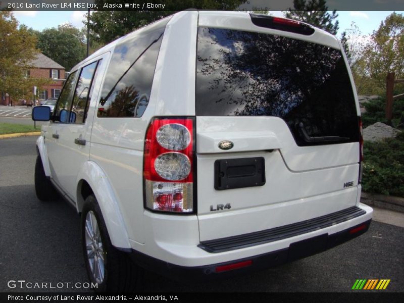Alaska White / Ebony 2010 Land Rover LR4 HSE Lux