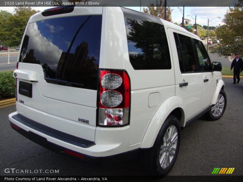 Alaska White / Ebony 2010 Land Rover LR4 HSE Lux