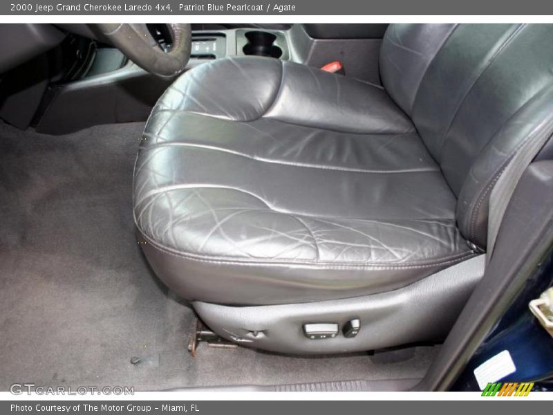 Patriot Blue Pearlcoat / Agate 2000 Jeep Grand Cherokee Laredo 4x4
